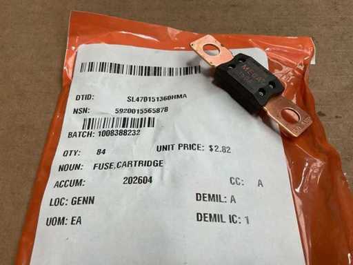 Mega 150A Cartridge fuse (84x)