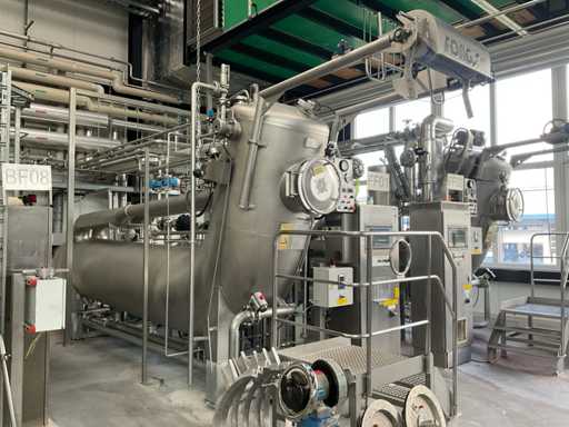 2014 Fongs ECO-8-D1T Einzel-l-förmige vollständige Edelstahl-Rohr-HT-Stofffärbeanlage