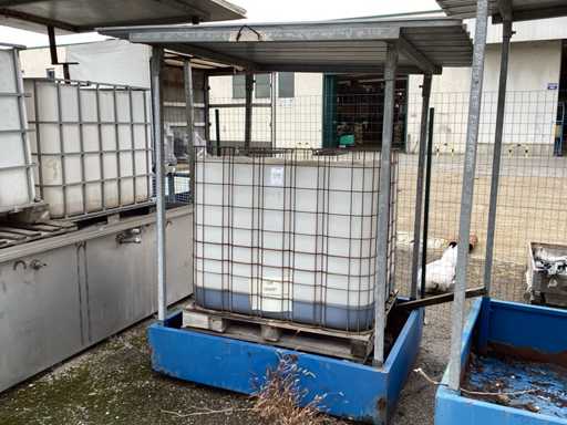 Gebruikt oliedruppelplatform