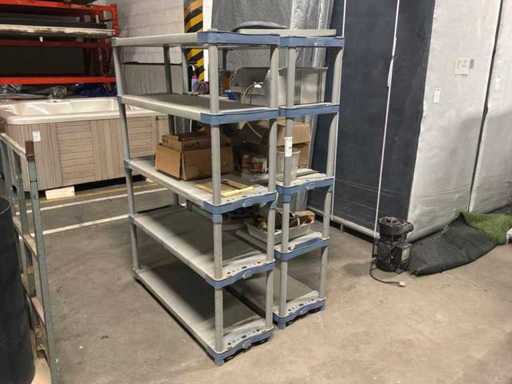 Opbergrek met inhoud (2x)