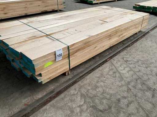 Europees eiken voorgeschaafd op 35 mm ca. 0,7 m³