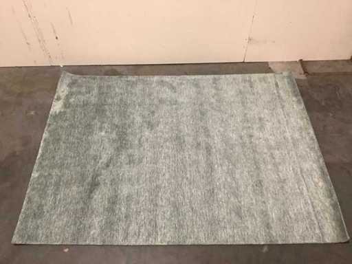 Covor spațial turcoaz VOMODI, 200x280cm.