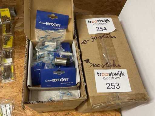 100 Edelstahl-Türstopper