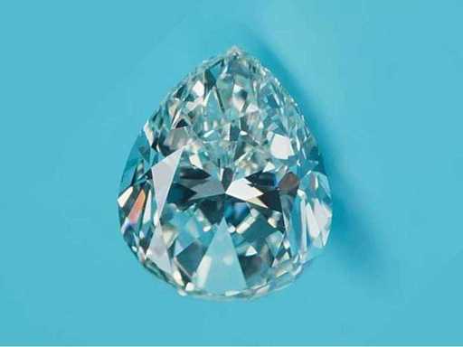 Diamond-Pear Cut 2 Cts - IGI Certified F VS2