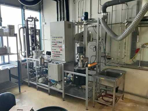 Laboratory test setup