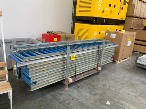 Rollenbaan ca 3200x500mm (17x)