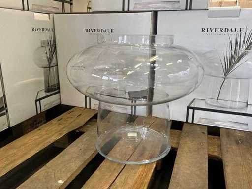 Riverdale Vase Lune transparent 35 cm