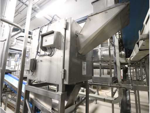 RVS aardappel versnijder