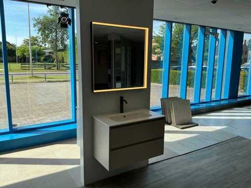 Thebalux - Set de mobilier de baie 80 cm