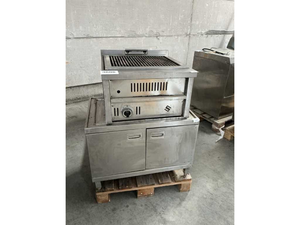 RVS bak/grillplaat NN