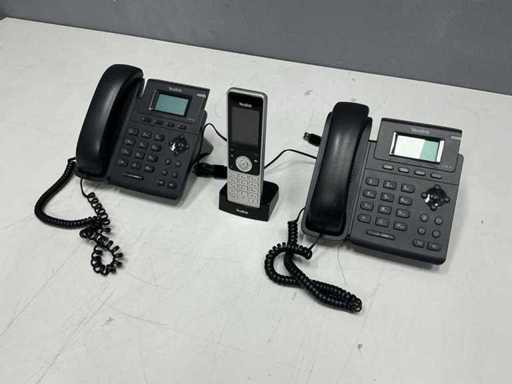 Yealink - T19P E2/W56H - Office Phone (3x)