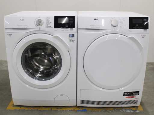 Série AEG 6000 | Lava ProSense Technology Machine à laver & Série AEG 7000 | Lavatherm SensiDry Technology sèche-linge