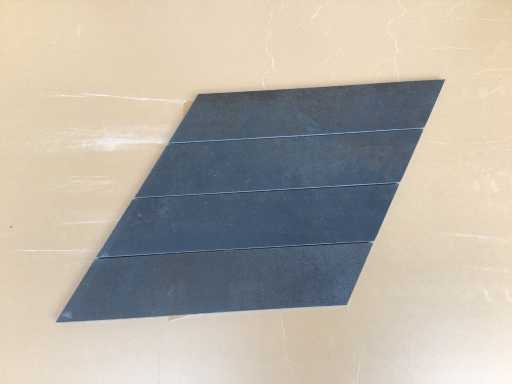 Douglas en Jones Metal Iron 29x34 cm Mozaiek Wandtegel 10 m²