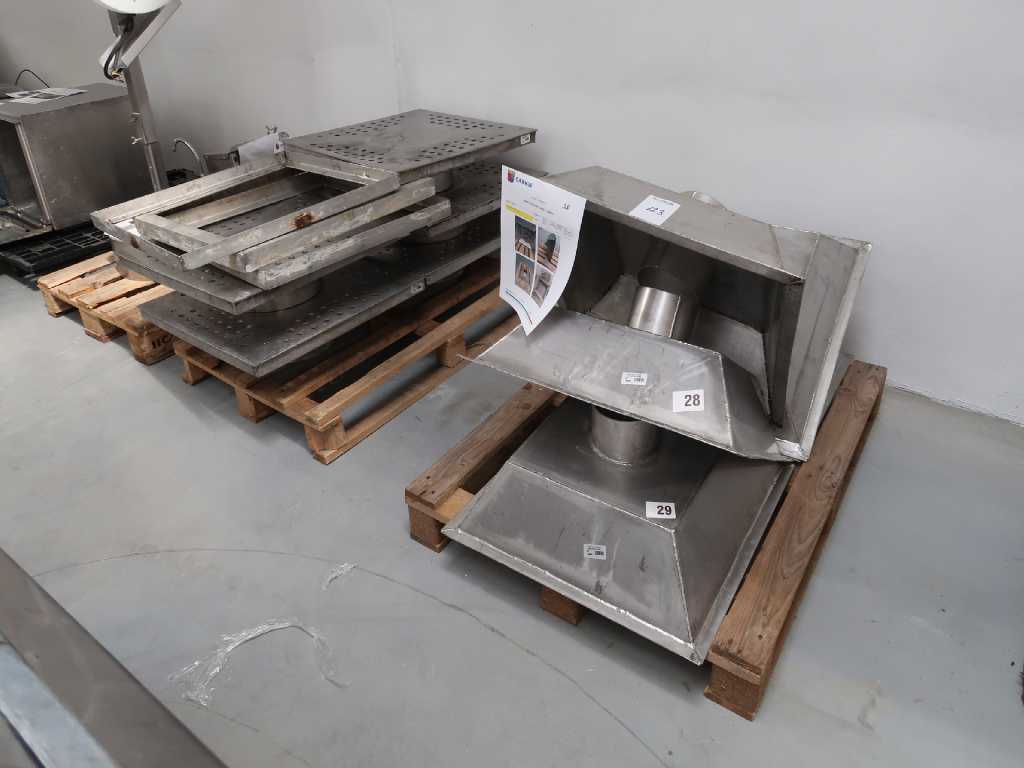 Various stainless steel parts