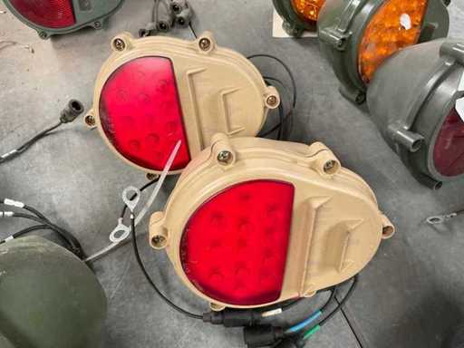 Militärrücklicht (2x)