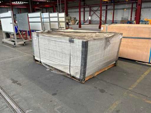 Série de plaques alvéolaires translucides