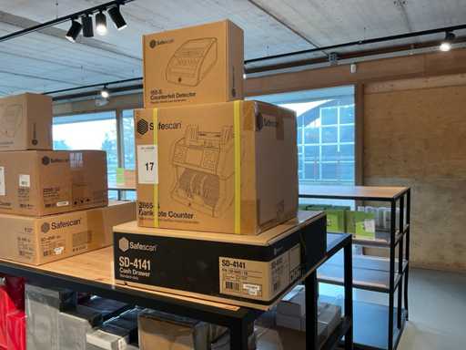 Safescan Telmachine, kassalade en detector (3x)