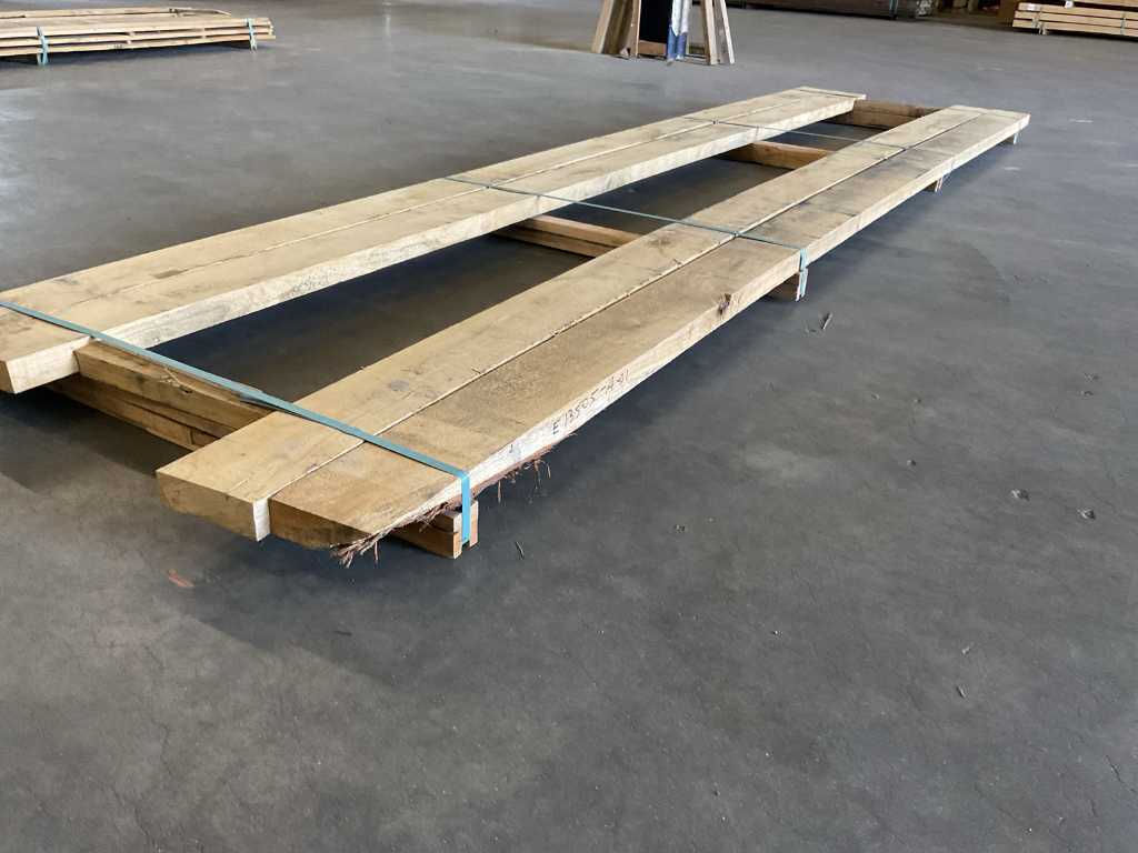 European oak planks (4x)