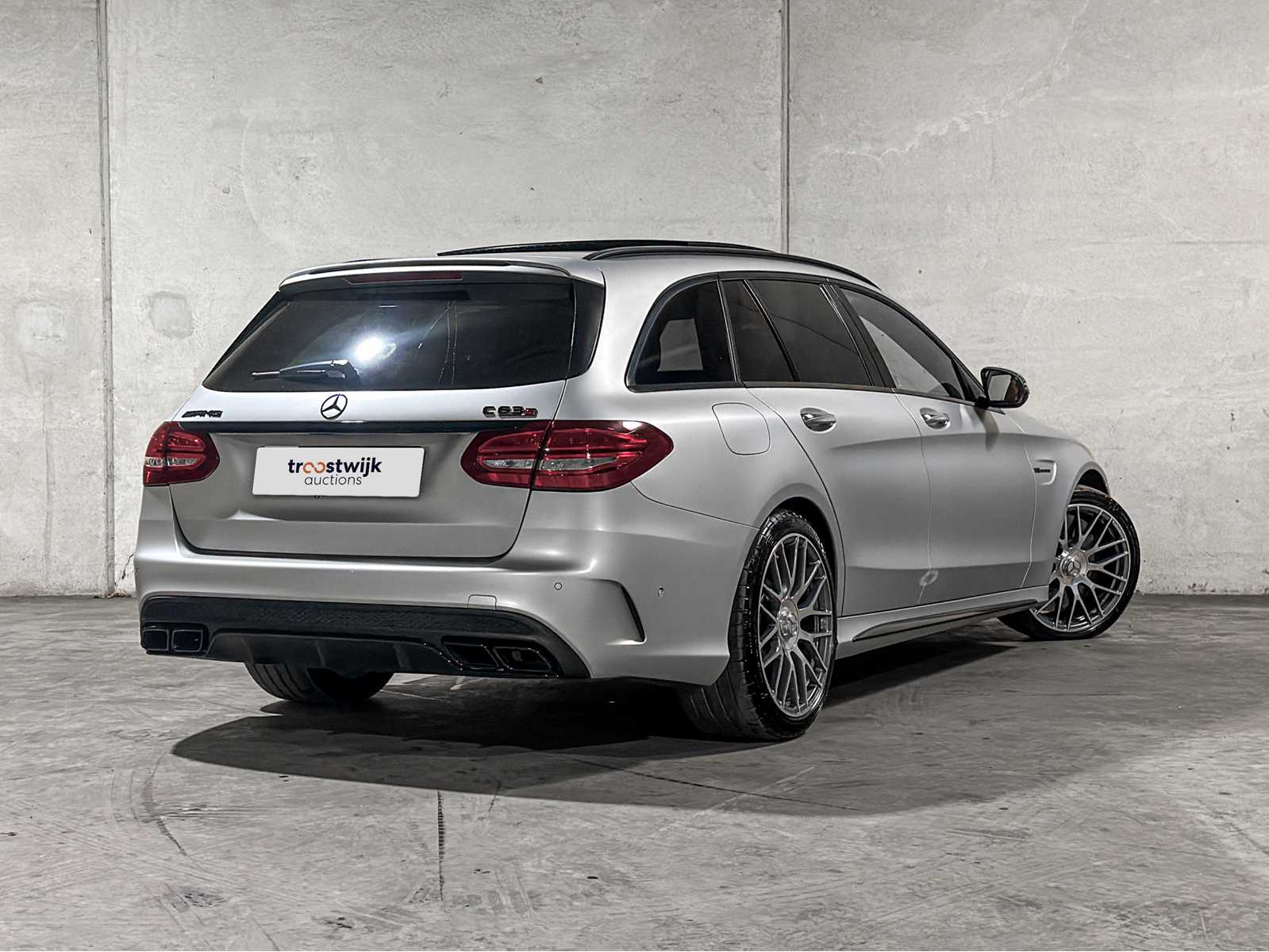 Mercedes-Benz C63s AMG 4.0 V8 510pk 2015 C-Klasse Estate, ZH-705-L