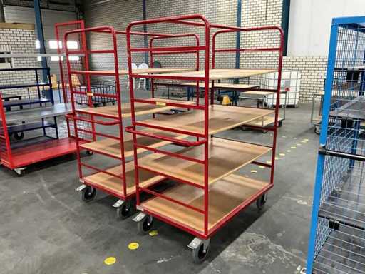 Schäfer-Shop 129144 Regalwagen (2x)