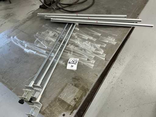 Tekusa Flat Retaining Clamps (3x)