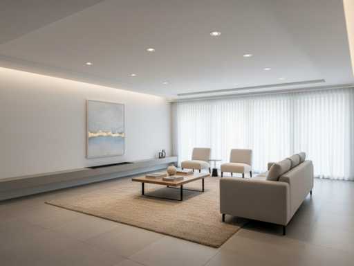 4.9W LED Recessed Spotlight 3000K with lens (100x)