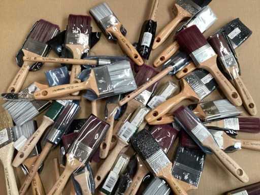 Copenhagen pro Diverse platte aflak kwasten (36x)