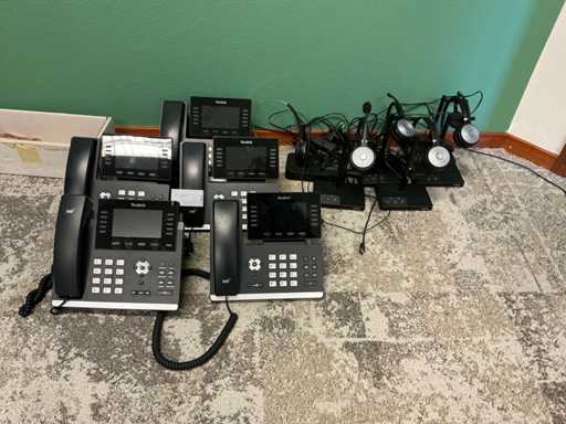 Yealink T46P Voip telefoon (5x)