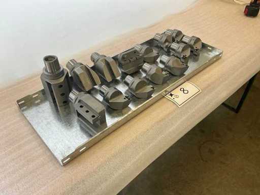 SWISS TOOLS Assortment PSC 63 Herramientas de torneado/fresado