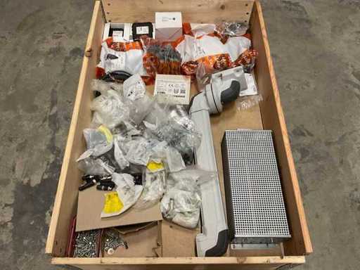 Un lot de material de instalare