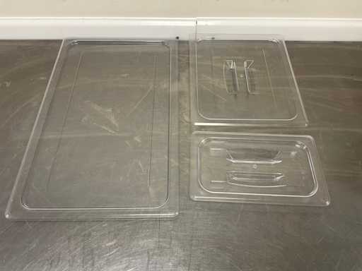 Cambro - Partij kunststof gastronormdeksels