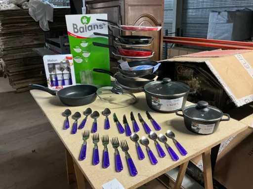 Ssw/Gsw Pannen, potten en bestekset