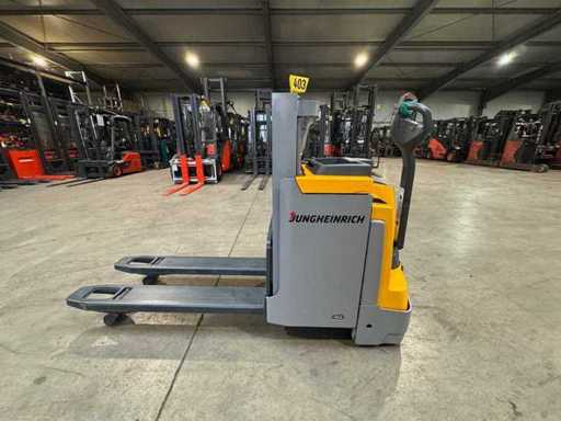 2018 Service + UVV 03/2027 Jungheinrich EJD220 2.000kg Initiële Lift Palletwagen Mierenstacker 6.071 uur