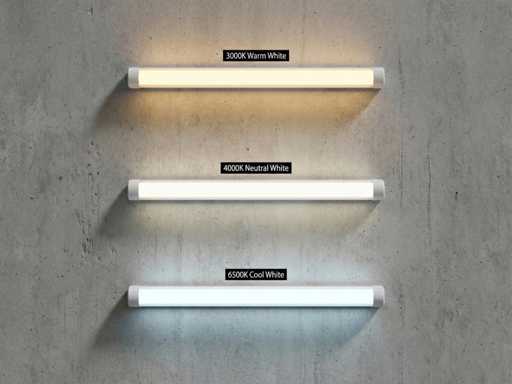  36W 6500K Batten Light LED Slim (10x)