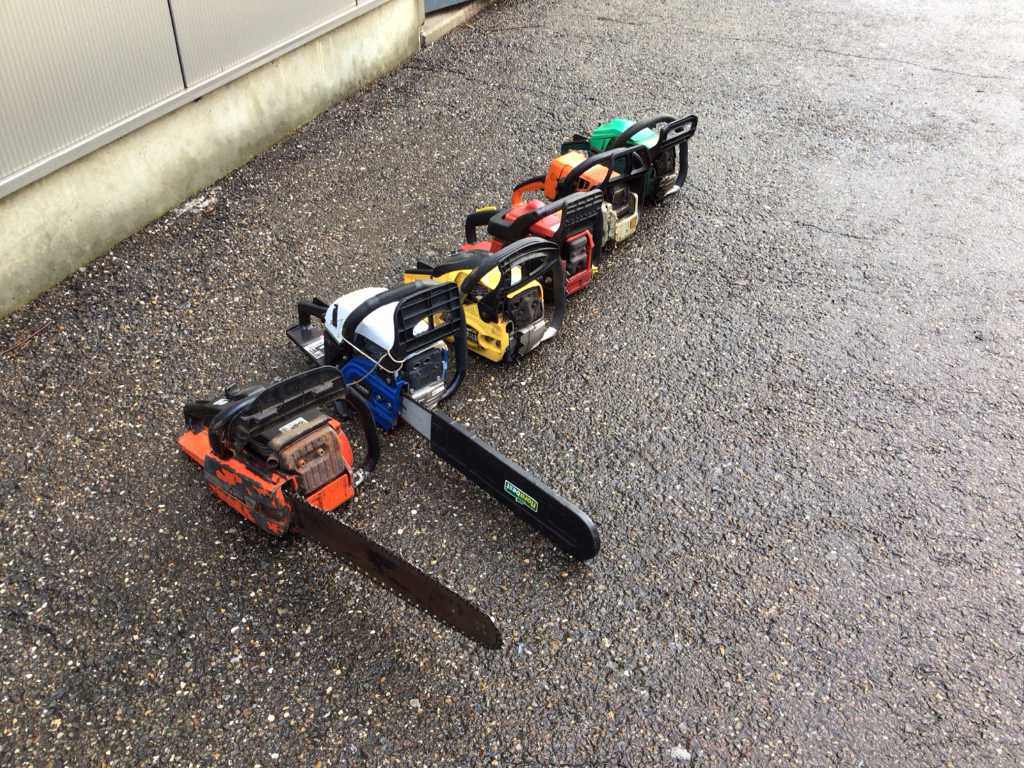 Various brands of Batch Chainsaw (6x)