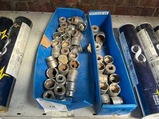 Batch of 27mm sockets