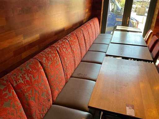 De Arend - Restaurantbank met 5 tafels en 7 krukken
