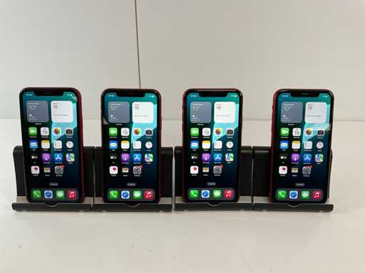 Apple iPhone XR - 64 GB - Red (4x)