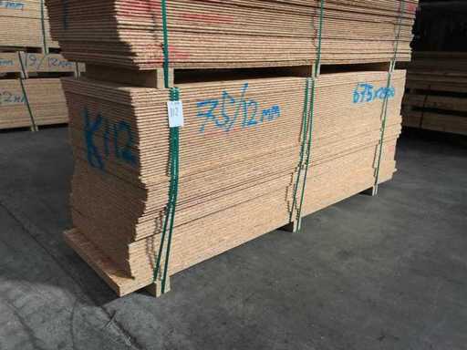 OSB sheets 12mm 675x2500mm (74x)