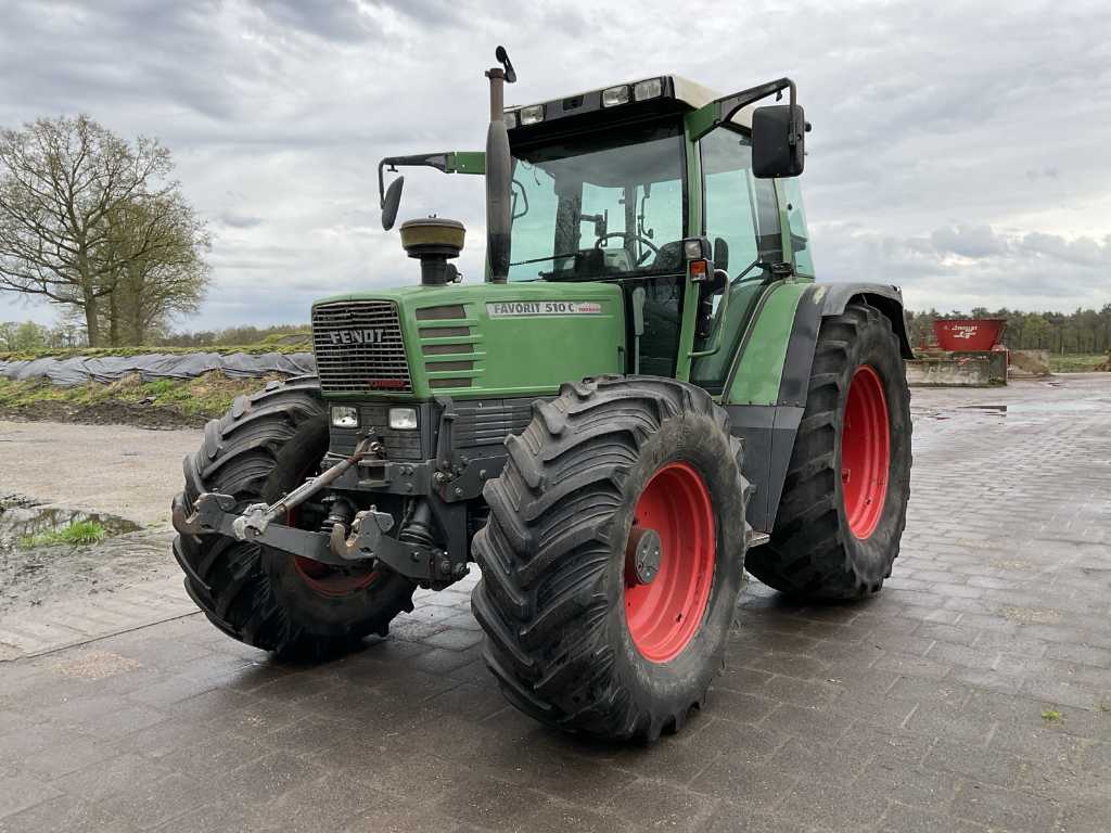 Fendt 510C Turboshift Four-Wheel Drive Agricultural Tractor