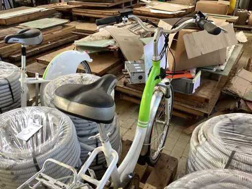 Bici elettrica e canaline