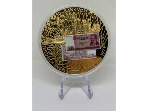 Bankbiljet slaan 500 Mark 1985 DDR