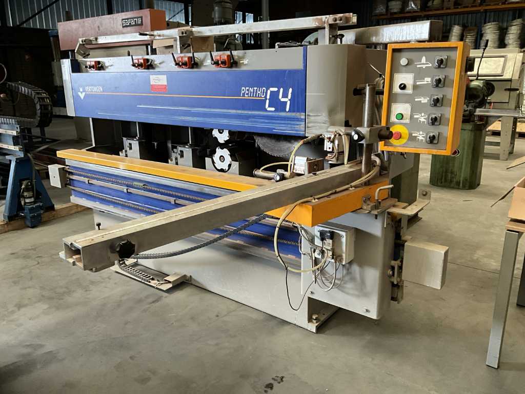 2009 Vertongen Pentho C4 5-Achs-Zapfenschneidmaschine