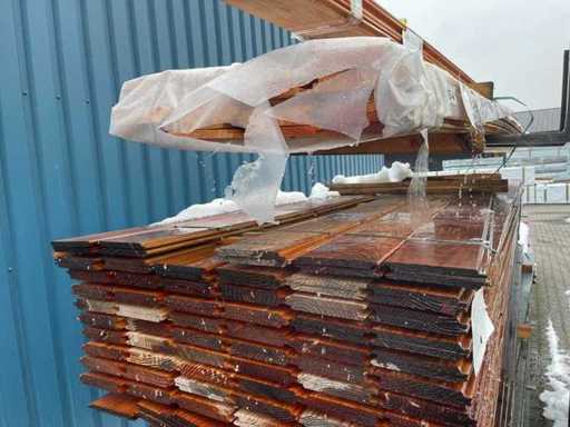 Douglas – Austauschbarer Rabatt/Halbholz-Rabatt – 4000x190x16mm (130x)