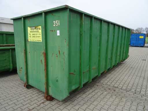 Kabel afzet afvalcontainer