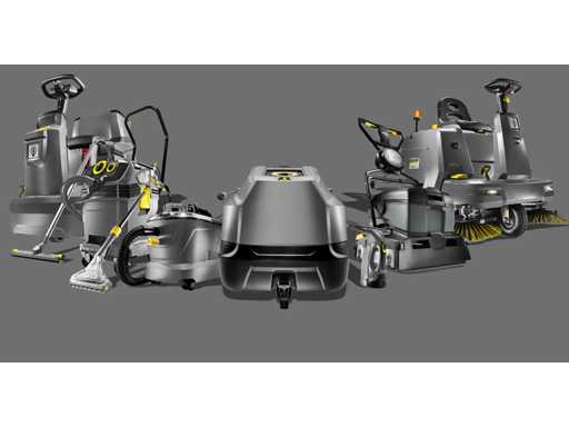 Warehouse clearance of stock goods and Kärcher