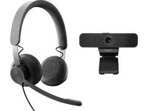 Logitech Headset e webcam