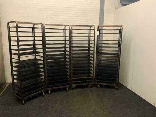 Broodkarren 60-40 (4x)