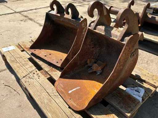 Secchio escavatore CKlein/Meerman (2x)