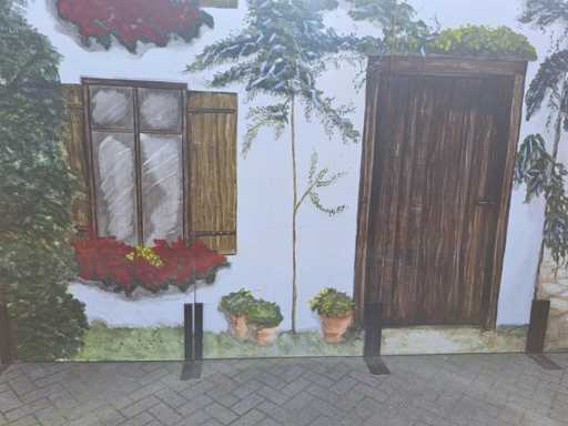 Panneaux de décor tyrolien de fête